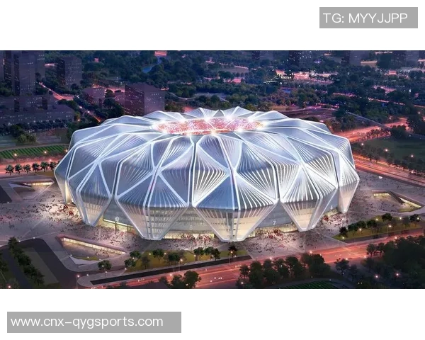 未来足球场效果图展现现代体育场馆的创新设计与环保理念